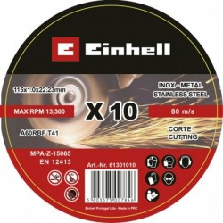 DISCO C INOX/METAL LATA 10 UD