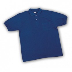 POLO C/BOLSILLO M/CORTA MARINO